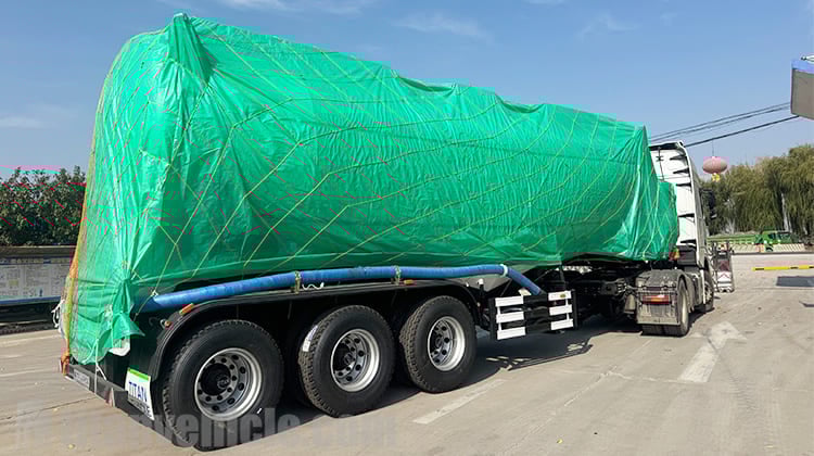 Tri Axle Dry Bulk Trailer for Sale in Cameroon