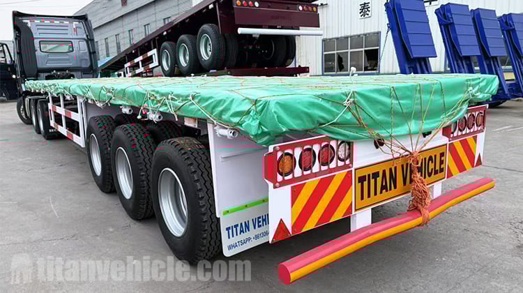 Tri Axle Flatbed Trailer for Sale in Nigeria