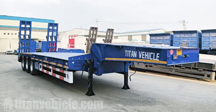 Tri Axle Low Loader Trailer for Sale in Congo