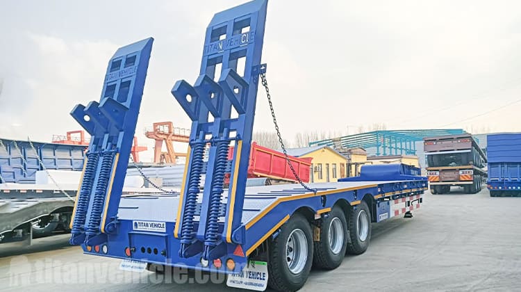 Tri Axle Low Loader Trailer for Sale in Congo