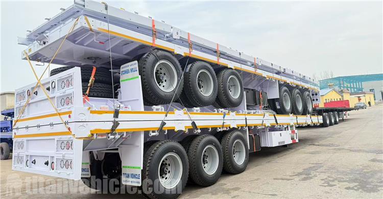 Tir Axle Fence Cargo Trailer for Sale In Tanzania