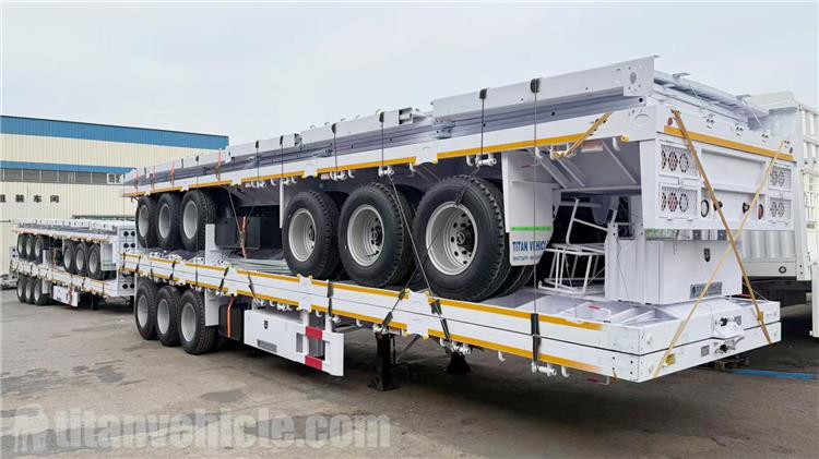 Tir Axle Fence Cargo Trailer for Sale In Tanzania