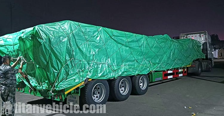 3 Axle Lowbed Truck Trailer for Sale in Guyana