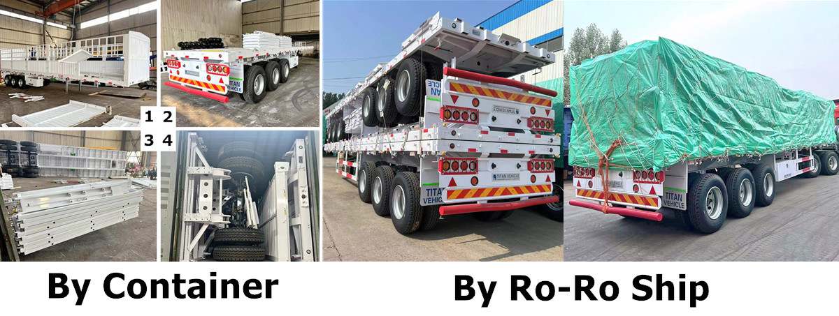 Tongya Fence Semi Trailers Stock Clearance Sale