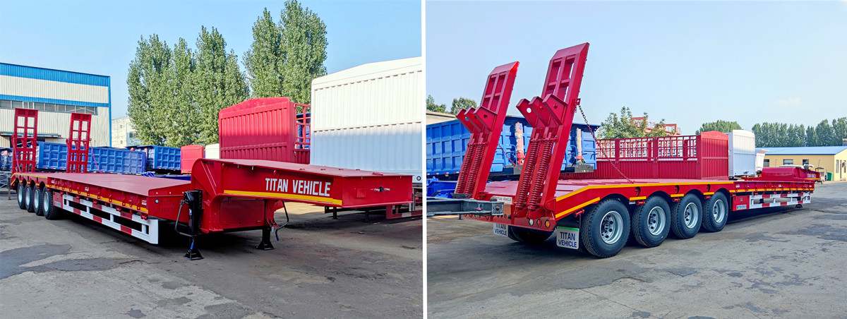 Promotion! Tongya Lowbed Trailer Spot Sale Price