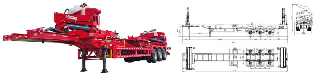 Clearance Sale Side Lifter Trailer