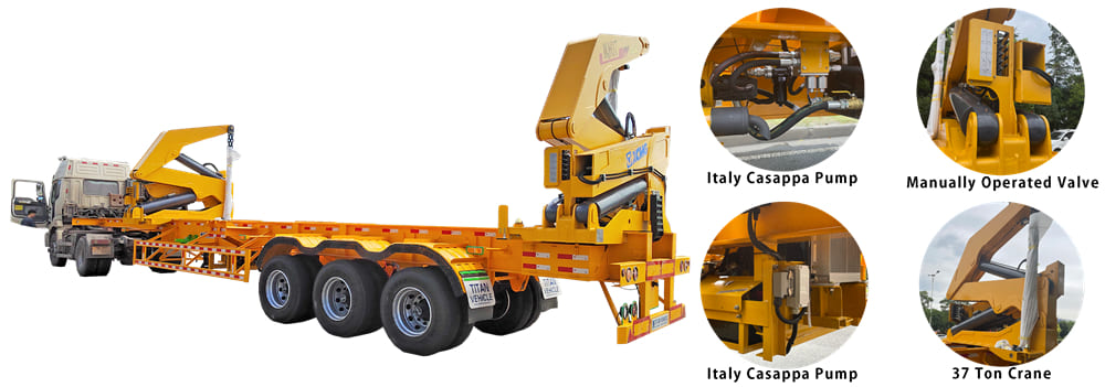 Clearance Sale Side Lifter Trailer