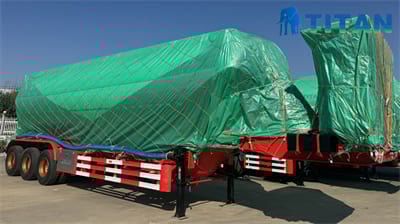 Bulker Cement Tanker of Front Axle Lift Test