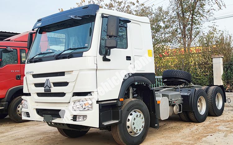 sinotruk howo tractor truck 380 hp will be sent to burkina faso
