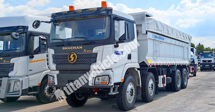 Shacman X3000 8x4 Dump Truck for Sale in Nigeria
