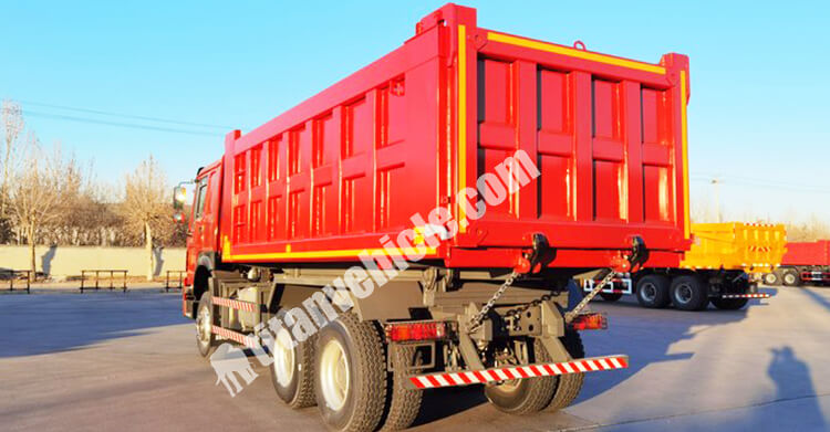 Sinotruk Howo 6x4 Dump Truck for Sale in Zambia