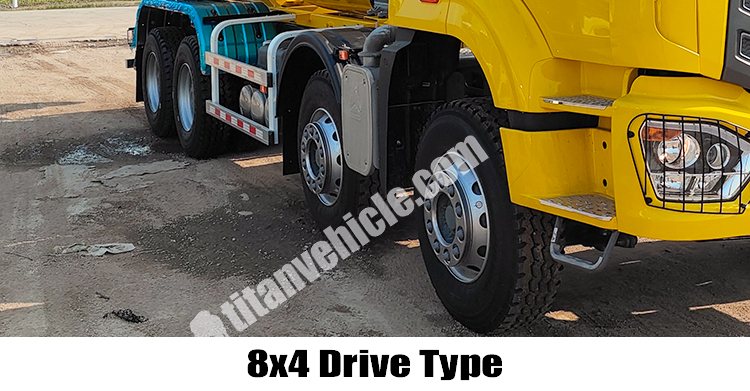 8x4 Howo Concrete Mixer Truck for Sale in Uganda