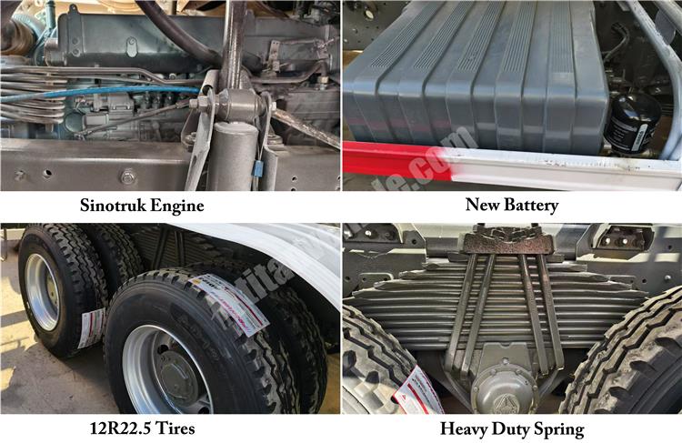 Used Howo Concrete Mixer Truck 371 for Sale In Botswana