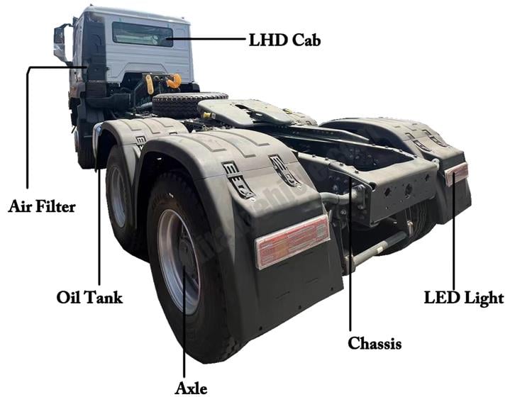 Howo 371 Truck Head for Sale In Mali