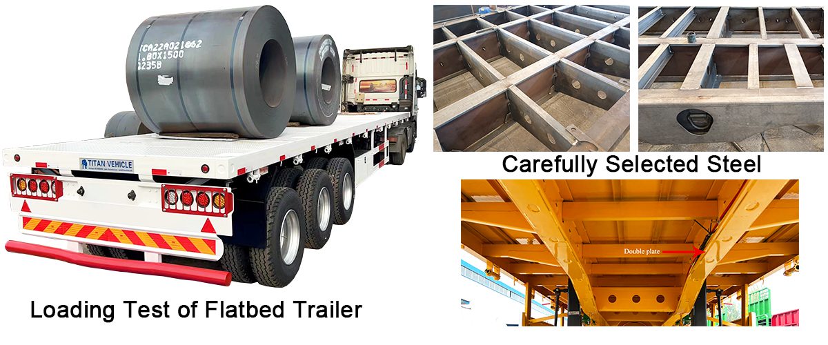 Buy 40 Ft Flatbed Trailer for Sale in Guyana