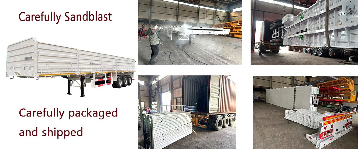 Side Wall Cargo Semi Trailer in Zimbabwe