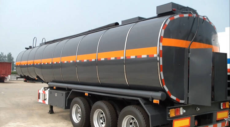 Bitumen tank semi trailer asphalt tanker trailer for sale - Tongya