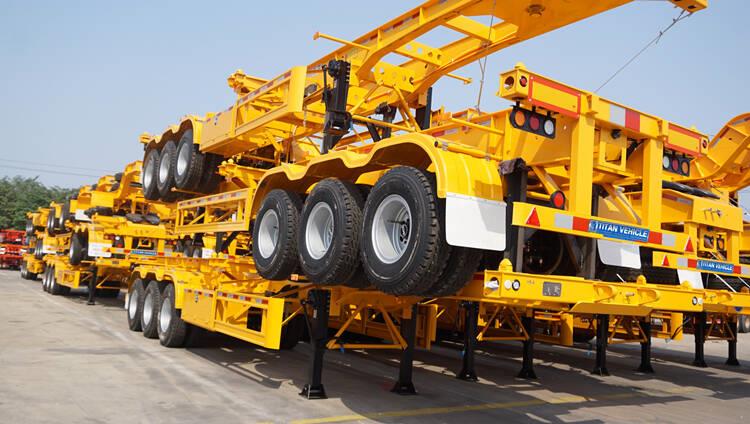 Tri Axle 40ft Skeleton Trailer for Sale in Jamaica