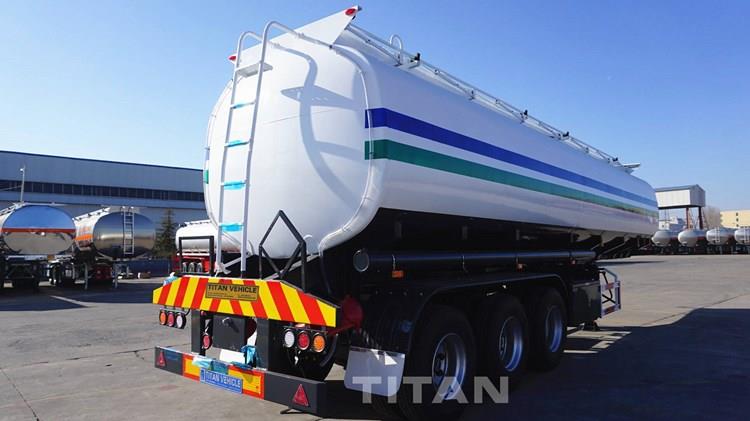 Tri Axle 50000 Litres Semi Trailer Tanker for Fuel Oil - Tongya VEHICLE