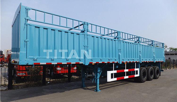 Livestock Fence Semi Trailer for Sale in Gabon - Tongya Vehicle