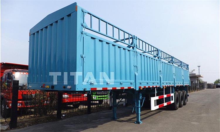 Livestock Fence Semi Trailer for Sale in Gabon - Tongya Vehicle