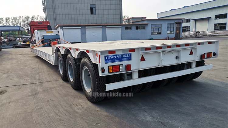 120ton Low Deck Gooseneck Trailer Price in Fiji
