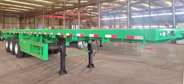 Tri Axle Flat Bed Trailer for Sale in Nigeria - Tongya Vehicle