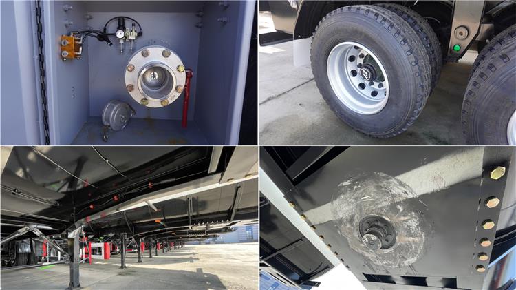 Tri Axle 50000 Litres Semi Trailer Tanker for Fuel Oil - Tongya VEHICLE