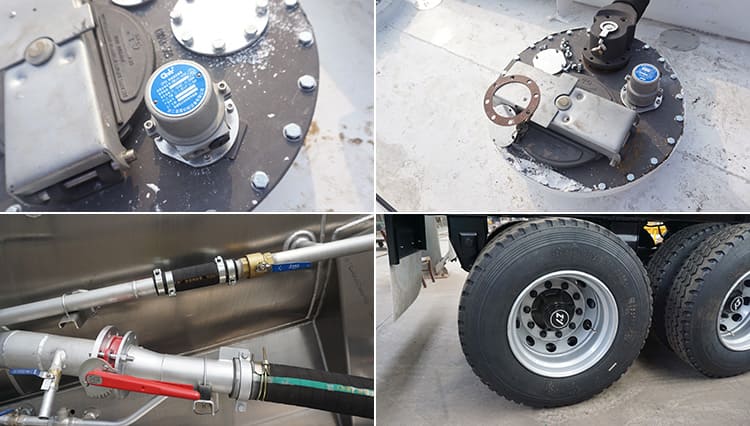 42000 liters oil tanker trailer