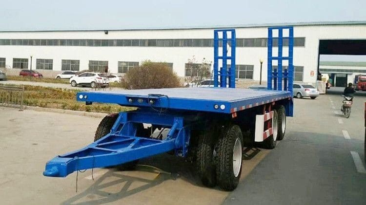 Tongya Drawbar Tractor Low Loader Trailer for Sale
