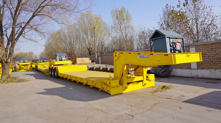 Lowboy Trailer Price | 60 Ton Lowboy Gooseneck Trailer for Sale