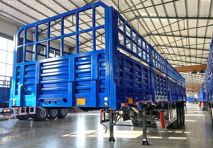 Livestock Trailer | Animal Cattle Bulk Cargo Transport Semi Trailer