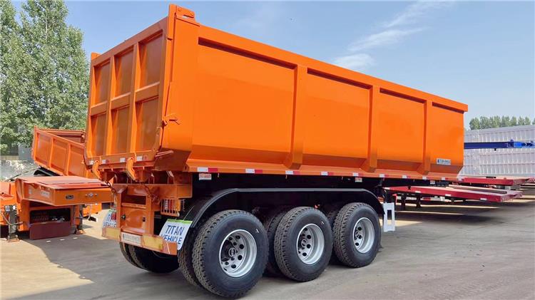 Hydraulic 3 Axle 60 Ton Tipper Trailers Price for Sale Near Me In Nigeria Lagos