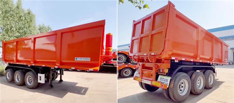Hydraulic 3 Axle 60 Ton Tipper Trailers Price for Sale Near Me In Nigeria Lagos