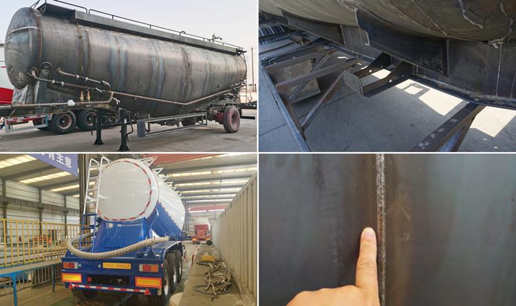 Tri Axle 30m3 Pneumatic Sand Tanker Trailers for Sale in Africa