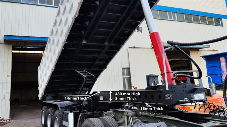 Tipper Semi Trailer Price | Tractor Trailer Tipper | What is The Price of Tipper Tractor Trailer
