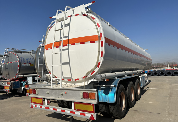 Tri Axle Aluminum Tanker Trailer for Sale In Jamaica | Tongya VEHICEL