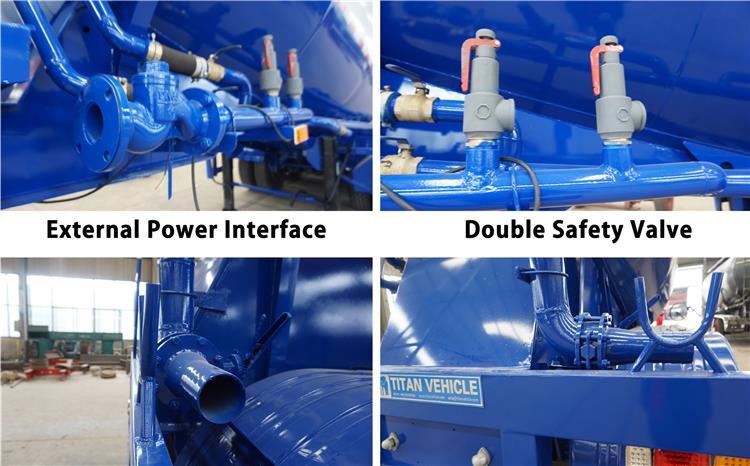 35CBM Cement Tanker Truck Trailer for Sale Price 