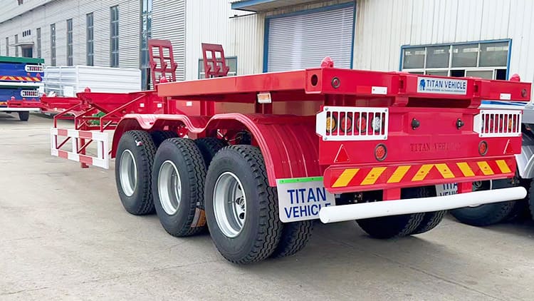 Tri Axle Container Chassis 40Ft for Sale in Zambia Lusaka