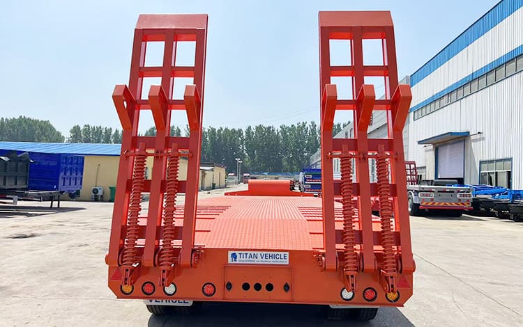 Tri Axle 80T Truck Trailer Low Bed for Sale Price