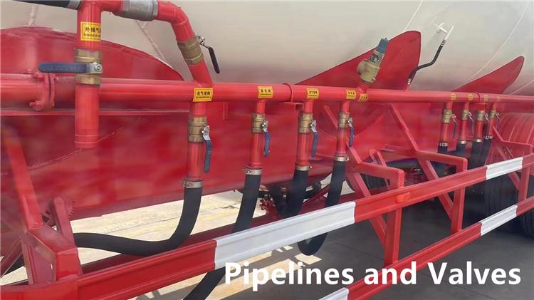 Wheat Flour Tanker Trailer for Sale 