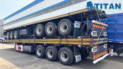 flatbed trailer