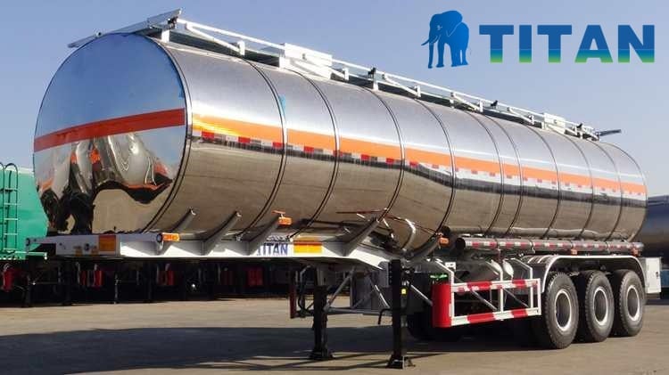 stainless steel tanker trailer