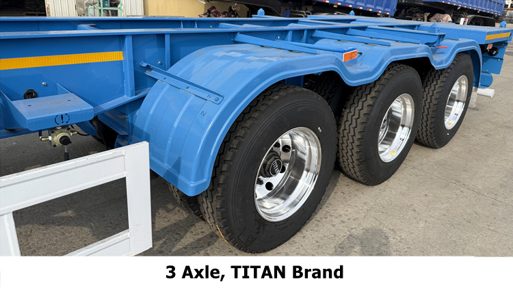 Tri Axle Container Chassis Price in Panama