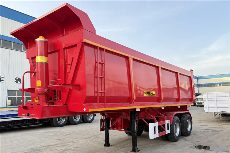 Superdoll 2 Axle Dump Trailer for Sale In Tanzania - Superdoll Tanzania