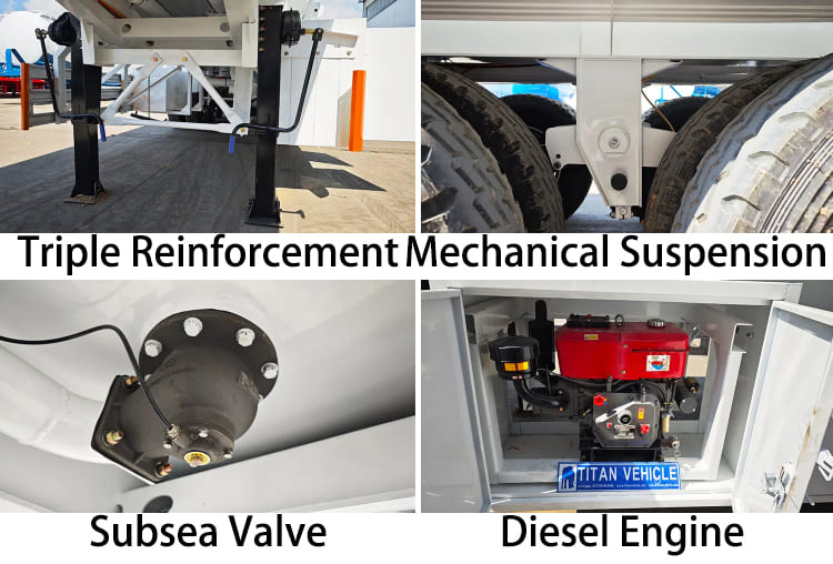 Tri Axle Petrol Semi Gasoline Tanker Trailer Price for Sale in Zimbabwe 