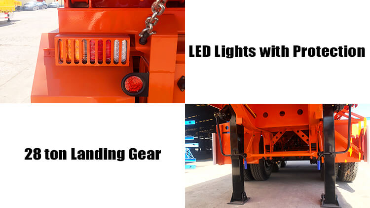 Triple Axle Semi Dump Trailers for Sale Near Me Price in Guyana