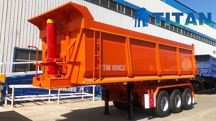 Triple Axle Semi Dump Trailers for Sale Near Me Price in Guyana