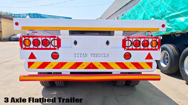 40 Ft Tri Axle New Flatbed Trailer for Sale Near Me in Nigeria