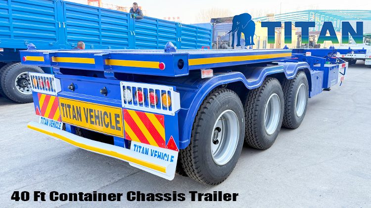 Tri Axle Container Skeletal Trailer | Skeleton Semi Trailer for Sale in Nigeria